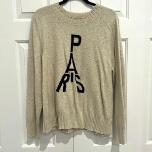 Ann Taylor LOFT Paris Sweater XL